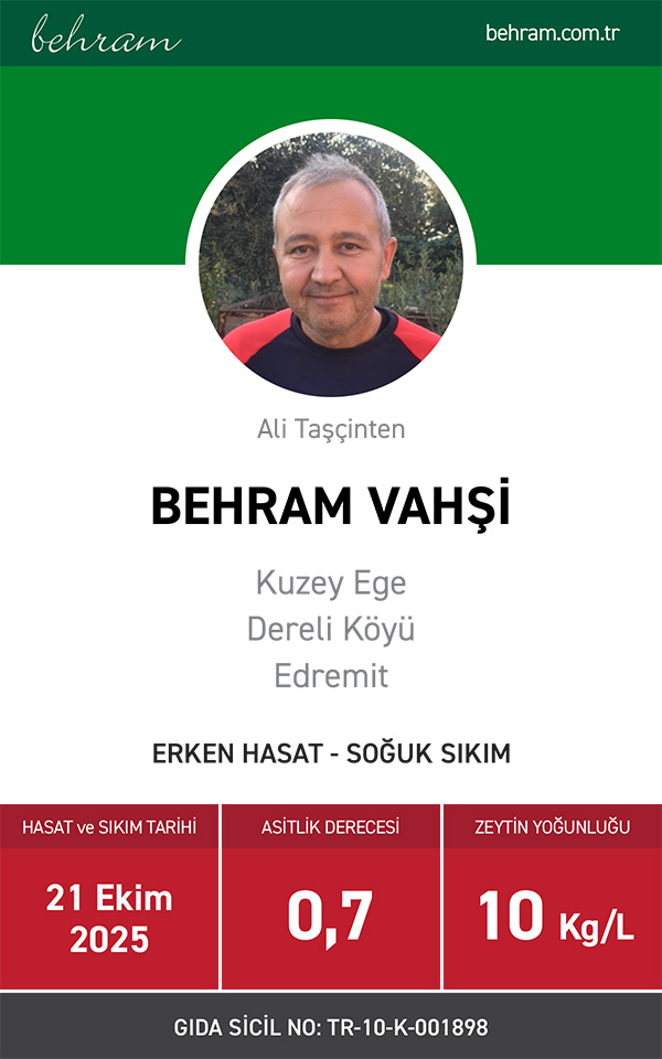 Behram Vahşi 2025